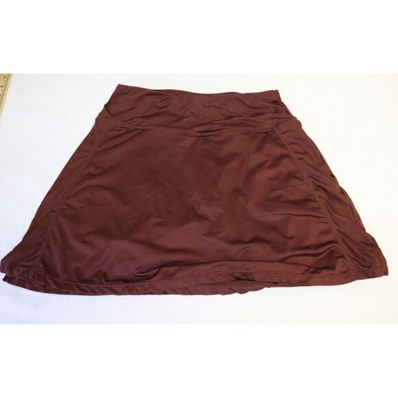 Oalka Skort Maroon Size Small (5) - Picture 1 of 5